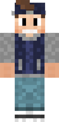 MitchTheCaptain skin with a caps. made by (SuchWolfMC)