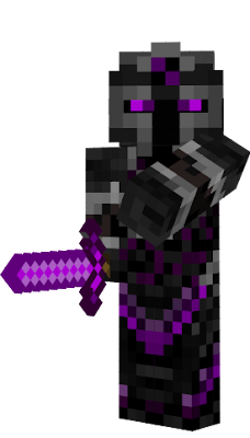 Ender Dreadknight was a Enemy in Kirberation Online Pirate Skyway: Minecraft Story Mode Edition, he holds his Ender Sword for Battle. His Ultra Attack was Ender Dragon Slash.