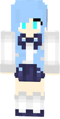 Here is Sapphire! A Blue haired fox girl prepared for school! +-+ Hope you like it! -SaffhireFox