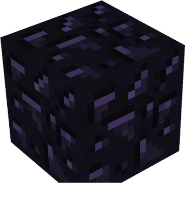 Buzzy Minecraft Obsidian Block - Buzzy