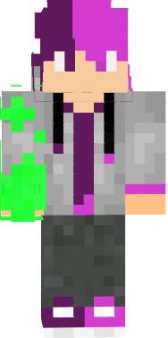 MY OFFICAL SKIN that i wont get rid of thr green ill just not wear the left hand ;3