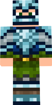 this skin is on planet minecraft but its name is Legend Warrior