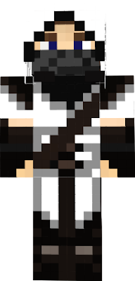 to get the herobrine look , go to skin customisation and off every thing and you are done