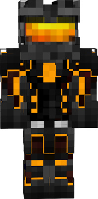 I combinated and modified 2 skin: halo, D RAINBOW ROBOT