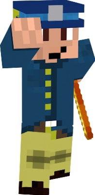An overlay of the green robe villager player