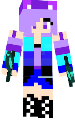 This is Kaitlyn's minecraft skin for if she gets a minecraft account.