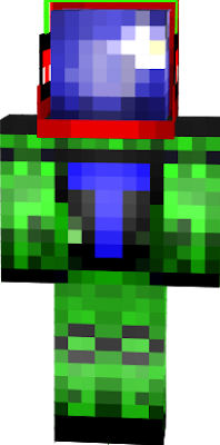 this is my minecraft universe skin with my own twist
