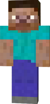 this skin is based of of the unused human mob. credit goes to the person that made the not added in minecraft mod