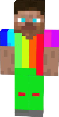 Minecraft Rainbow Skin