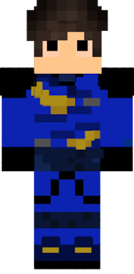 The most funniest negative blue ninja who has lightning.