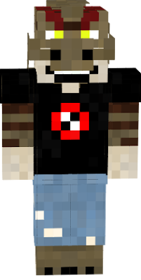 this is the second version of my Minecraft skin, it'll improve over time