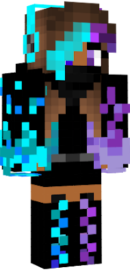 This is just an edit of fire and water gamer girl, but just change into purple. For those who wants a brown skin of it, here is it, and I like purple so I wish you guys would love it. like it pls!!!