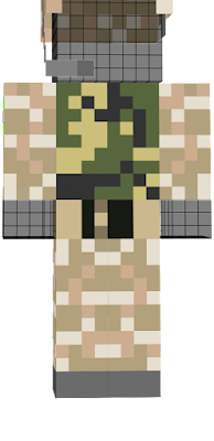 you can create your military skin