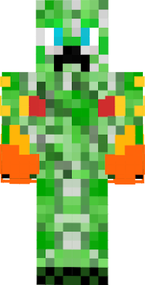 This is Ashes and flames dressed up as a creeper!