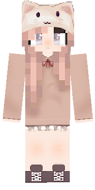 girl minecraft skins with hoodies