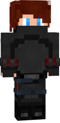 This is the Black Widow from Marvel, however, this one's a male instead of a female. This skin was requested by my friend so this is specially made for him, but you can use it as well.