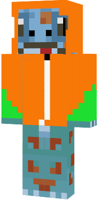 Burping Gecko is a minecraft youtuber and this skin is for him when he plays on pc