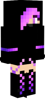 ender gril from minecraft animations