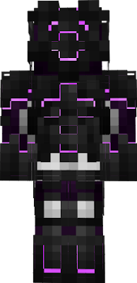 A High-Tech Suit made by the endermen using the remains of the ender dragon..
