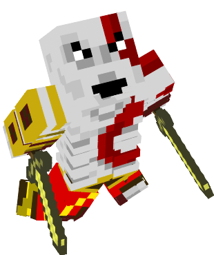 kratos god of war 3 no minecraft
