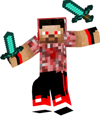 He is a powerful Steve and he is evil he kills Players and Villagers and burn leaves and corrupt half the world netherrack and he summons Wither and corrupt water to lava