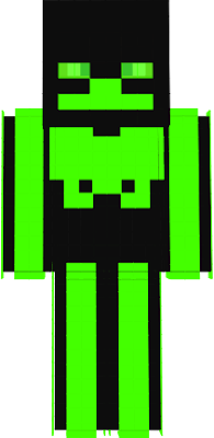 Steve wearing all black, with a glowstick skeleton overlay.
