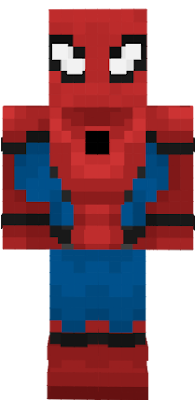 Spider Man Minecraft Skin Bendable Papercraft