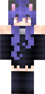 This is my friend, MissMittensMC's skin! ;D