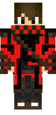 This is my skin of minecraft: HOLA RAPTOR;MIKECRACK Y TIMBA