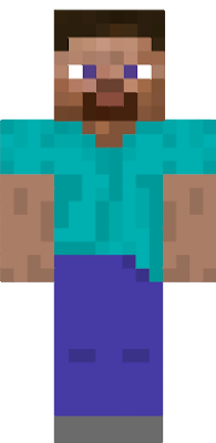 this steve is for biggners who whant to start minecraft skin maker with a sleek start