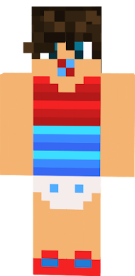 It is a baby boy I created for the beach animation.