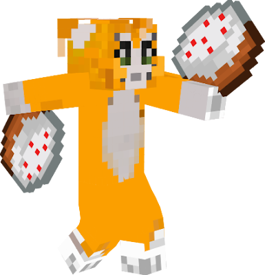 Stampy with his lovely cake!