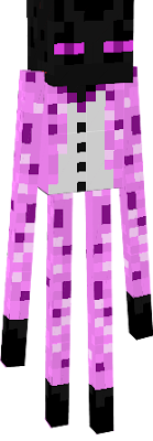 a ordinary enderman with a smart suit to match his sinister looking eyes and sparkly touches to brighten up his style
