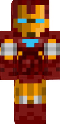 With this mega iron man skin you can unwear the armor to see Tony Stark !