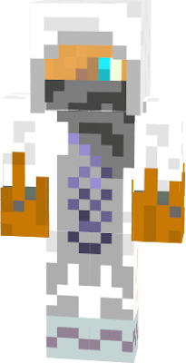 Check out the other AceofArrows skins. Turn off sleeves, right and left to remove fire. Turn on sleeves right and left to bring it back.