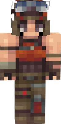 Raider Herobrine Minecraft Skin