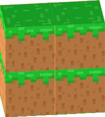 Grass Block, but candy. For SweetCandy Texture Pack