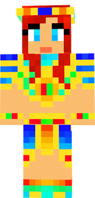 Colourful Aztec-Pharaoh Girl