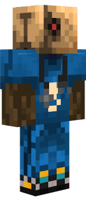 An attempt to turn Faust's new design into a Minecraft skin.
