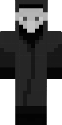 this scp-049 looks like in the scp mod of minecraft
