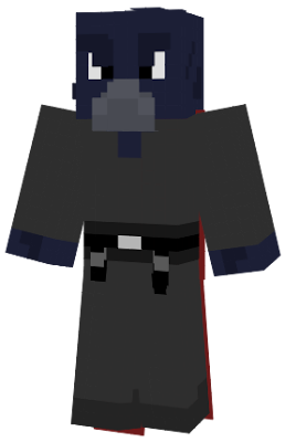 I added two lightsabers to the skin this time.