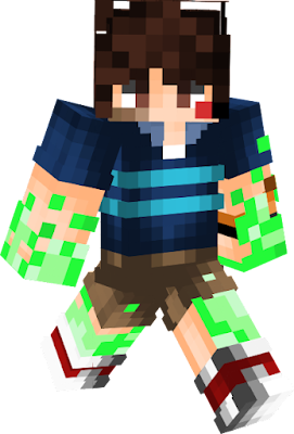 The newest look of NicholasGameritia9/Zeplad Gamer! They looks similar to gregory with legs and hands on green fire also with an different hairstyle.