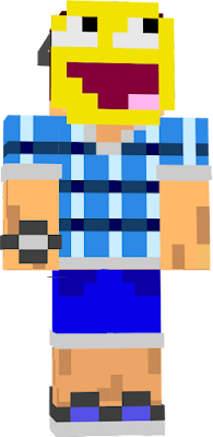 Minecraft Awesome Face Skin - Colaboratory