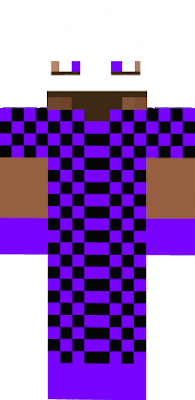 A Player who has slain the Ender Dragon and is proudly wearing armor made of its scales