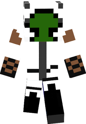 1st attempt at making a skin, don't even have Minecraft yet lol. Didn't see this character yet and wanted to make him. Gonna add more later, like working with his helmet (how it is in the show) and collar, and maybe put in his gun on his back, i dont think I can do the gun tho.
