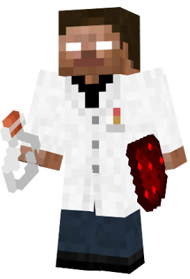 Now working on his experiments, Herobrine has devoted his recourses to his mad lab experiments and will not accept anything other than direct results.