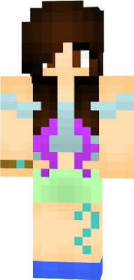 This is my minecraft skin and please subscribe to my youtube channel: RainbowCE thank you if you sub me (;