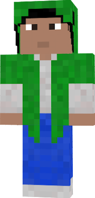 killed enough creepers to make a hoodie from their skin