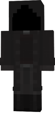 dark trenchcoat with black hood