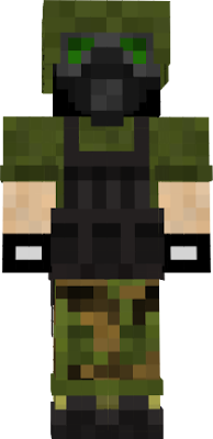 Soldier/gasmask